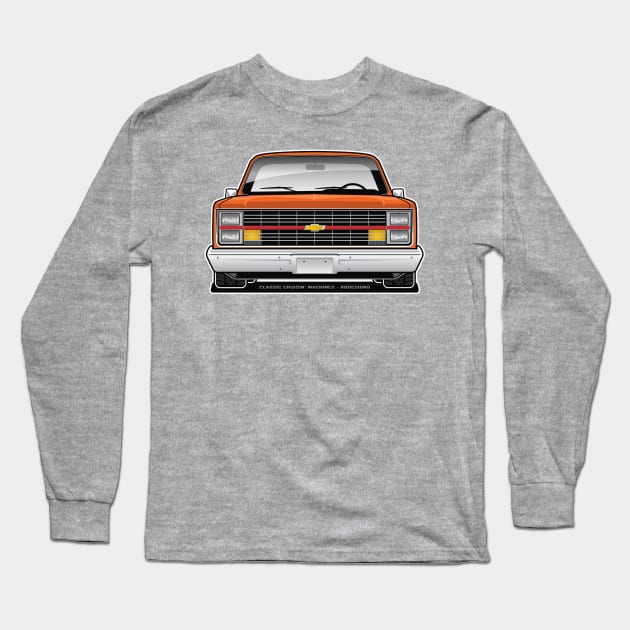 1983-84 Squarebody Chevrolet C10 Blazer Suburban Long Sleeve T-Shirt by RBDesigns